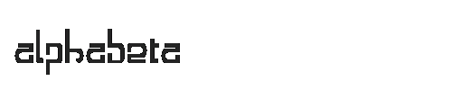 The Alphabeta Font
