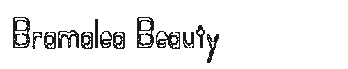 The Bramalea Beauty Font