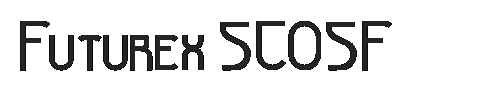 The Futurex SCOSF Font