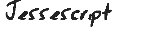 The Jessescript Font