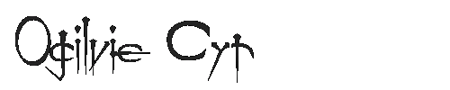 The Ogilvie Cyr Font