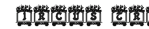 The Circus train Font