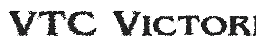The VTC VictorianLint Font