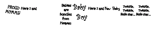 The KR Scrappin Babies Font