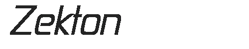 The Zekton Font