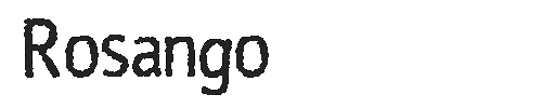 The Rosango Font