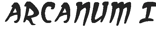 The Arcanum Italic Font