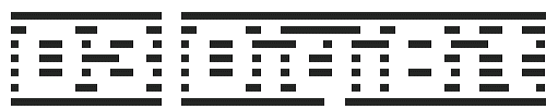 The D3 DigiBitMapism type B Font