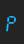 p Ionic Charge font 