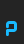 p Designer Block font 