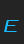E Street - Plain font 