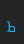 b The Block font 