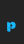 P PDRPT font 