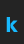 k MissingLinks font 