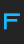 F ZX81 font 