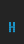 H Citaro Voor (Dubbele hoogte font 