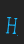 H Through The Ivy font 