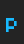 P Pixel font 
