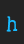 h Awesome font 