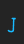 J Awesome font 