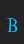 b Nine font 
