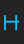H square-millimeter roboletter font 