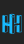h DDD Cubic font 