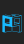 P DDD Cubic font 