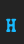 H Iconified font 