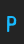 P Keyboard Plaque font 
