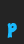 p Pachyderm font 