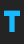 T Transformers Solid font 