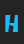 H Triangle font 