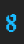 8 8-bit Limit O (BRK) font 