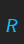 R Aquaduct Italic font 