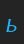b Aquaduct Italic font 