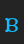 B Draggle [over kerned] (BRK) font 