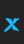 X Extraction BRK font 