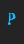 P Star 5 Five font 