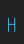 H GOST type A font 