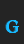 G Offset Plain font 