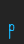 p Origin font 