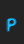 P Upon Request font 