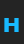 H Electrofied font 