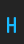 H Entangled Plain BRK font 
