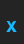 x Decaying font 