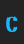 C Decaying font 