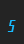 5 SF Square Root font 