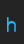 h Walkway Rounded font 