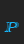 P AlphaRev font 